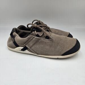 Casual Canvas Sneakers - Tan and Black